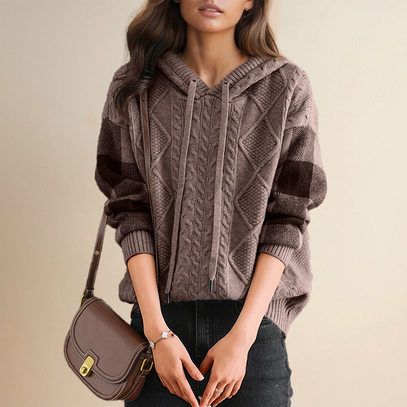 Julie | Gebreide Hoodie