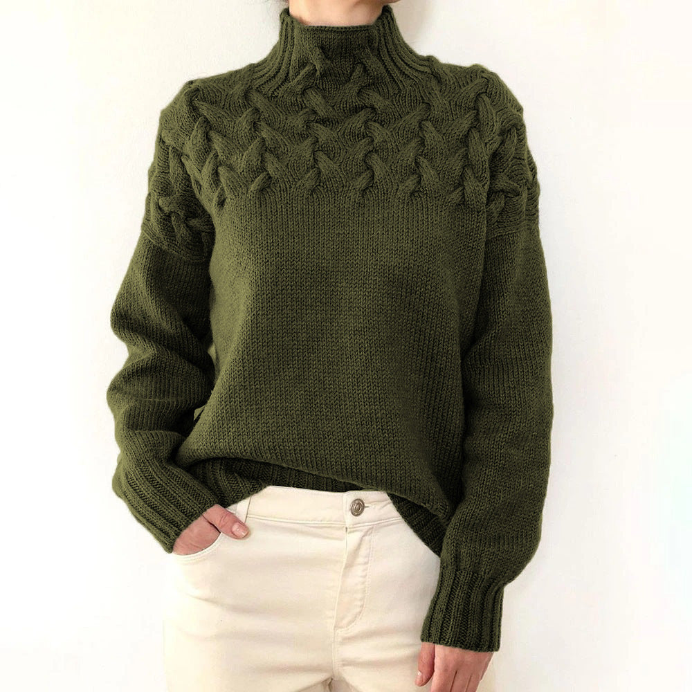Nina | Warme gebreide coltrui