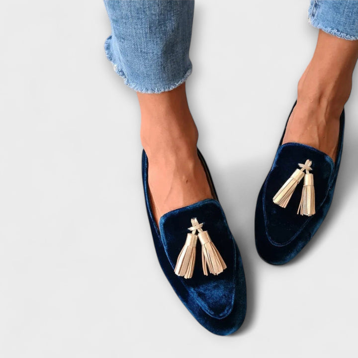 Quinnlyn™ | Vintage Mocassins met Fringes