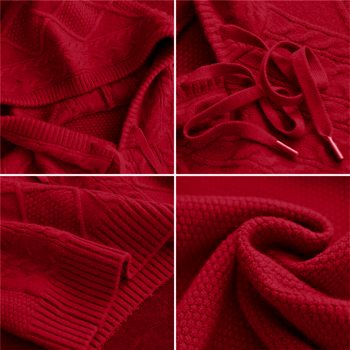 Julie | Gebreide Hoodie