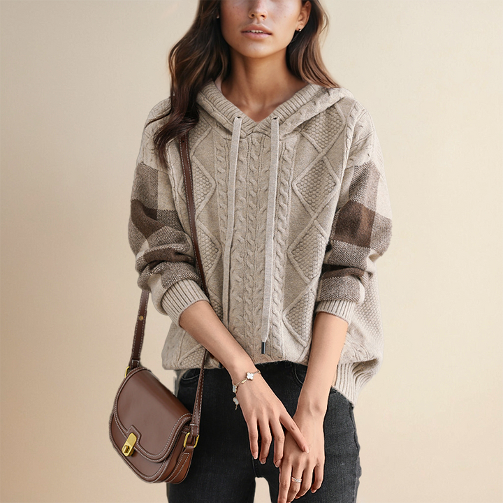Julie | Gebreide Hoodie