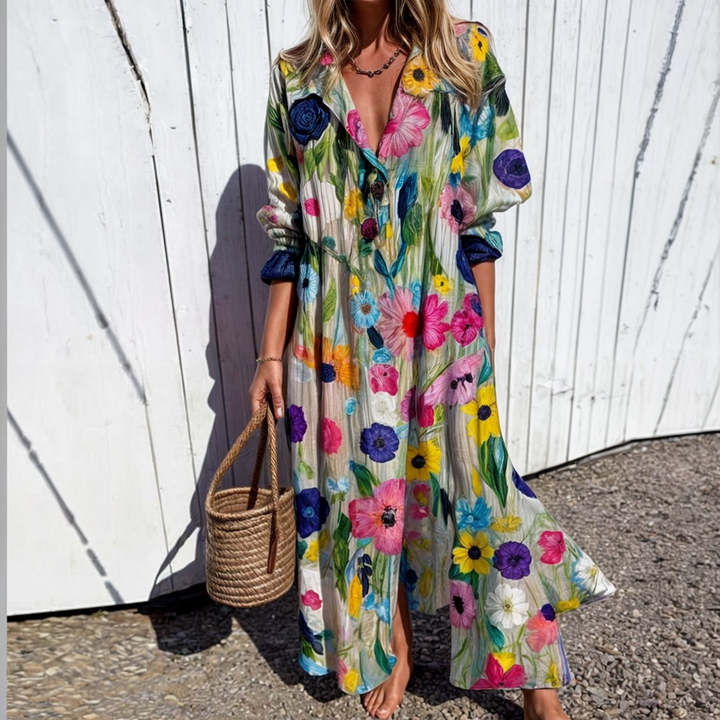 Marissa - Elegante Bries Jurk