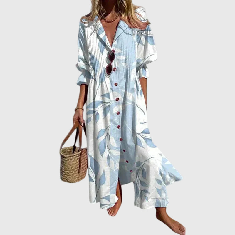 Zwaantje | Elegante Maxijurk in Boheemse Stijl