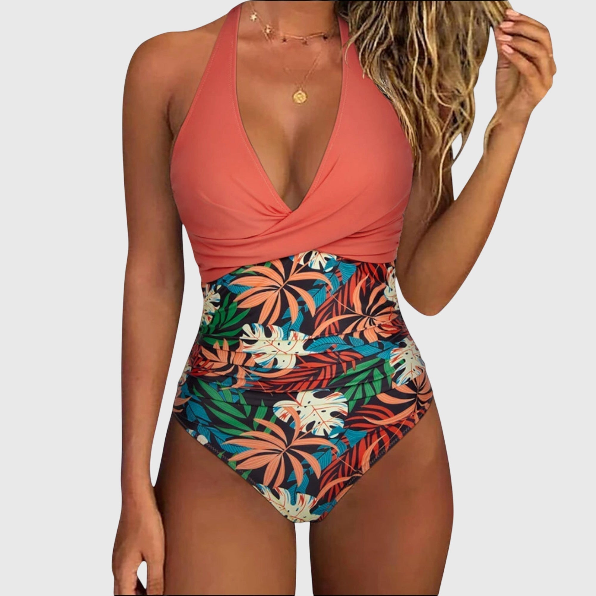 Floor | Elegant badpak met decolleté