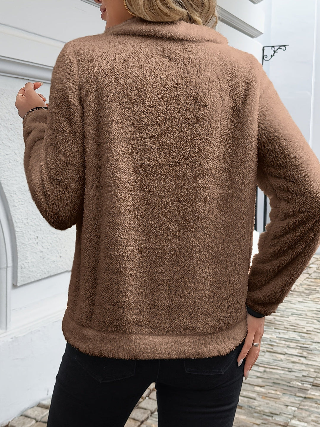 Juliette | Halflange rits hoodie