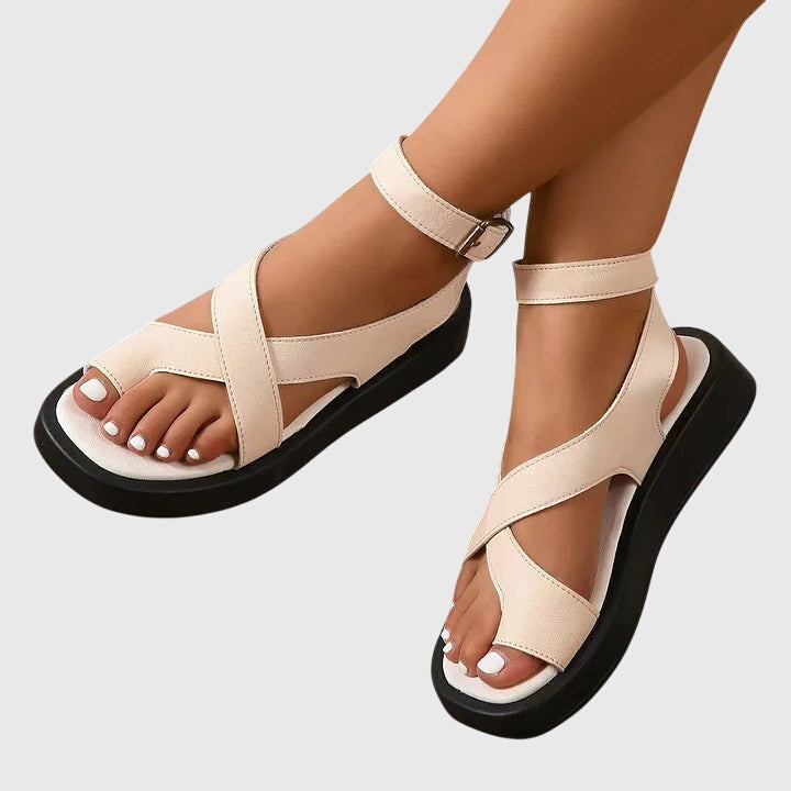 Bria - Dikke platformsandalen