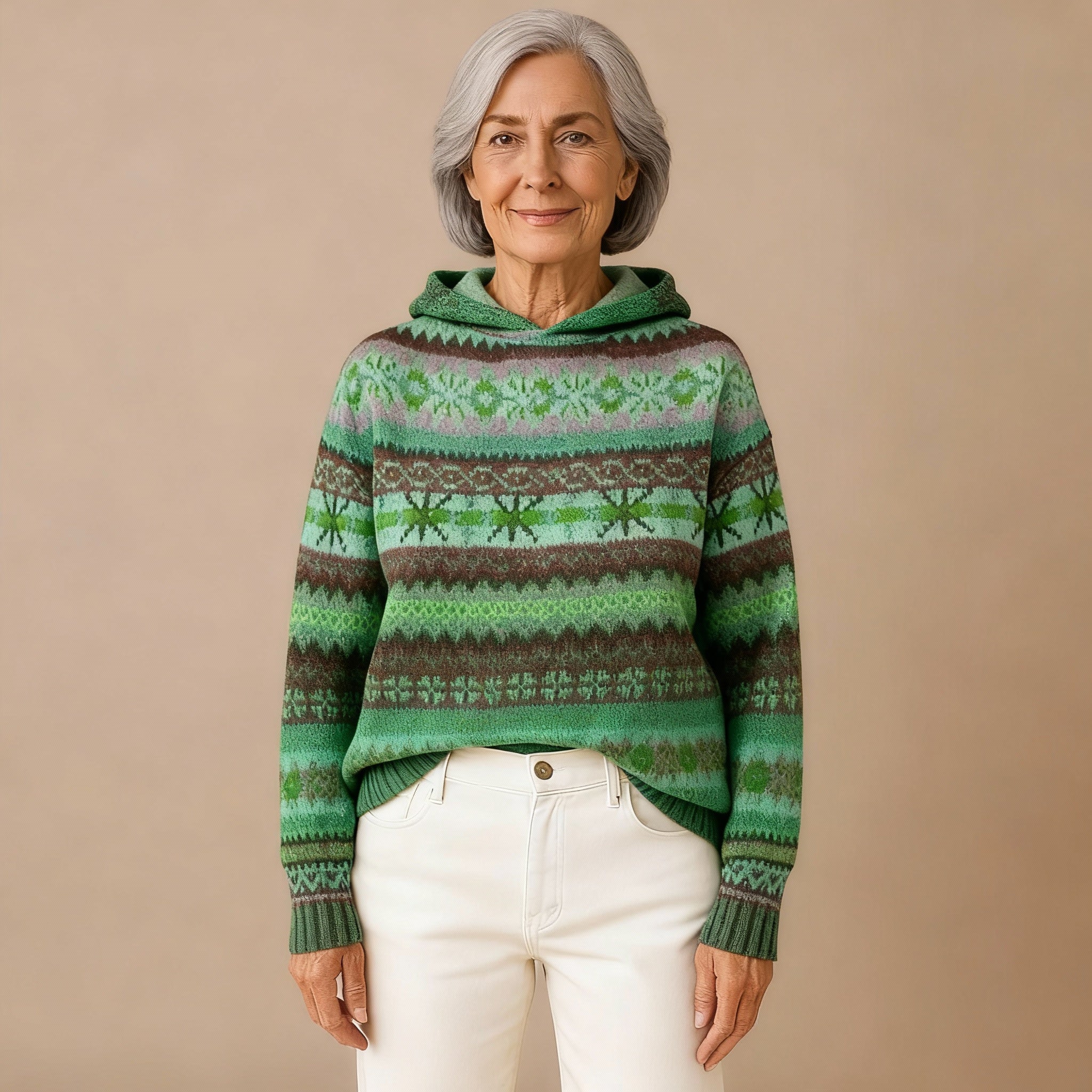 GABY | ETNISCHE RETRO HOODIE