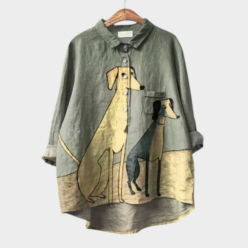 Amélie | Elegante Zom blouse