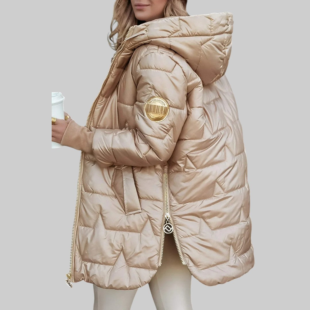Cecilia | Elegante herfstjas met capuchon