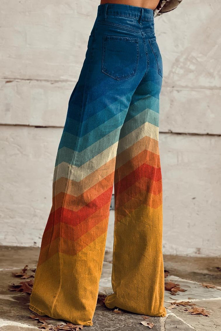 Agnès | Natuurlijke Patroon Broek