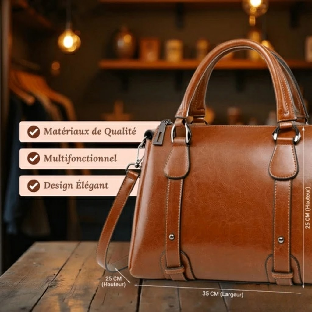 Camille™ | Gepolijste schoudertas