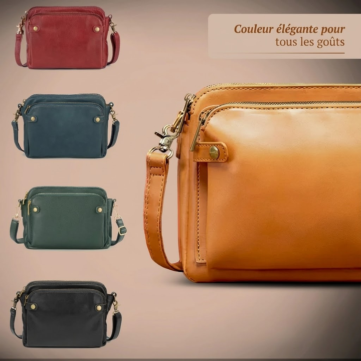 Kimberly™ | Klassieke leren tas