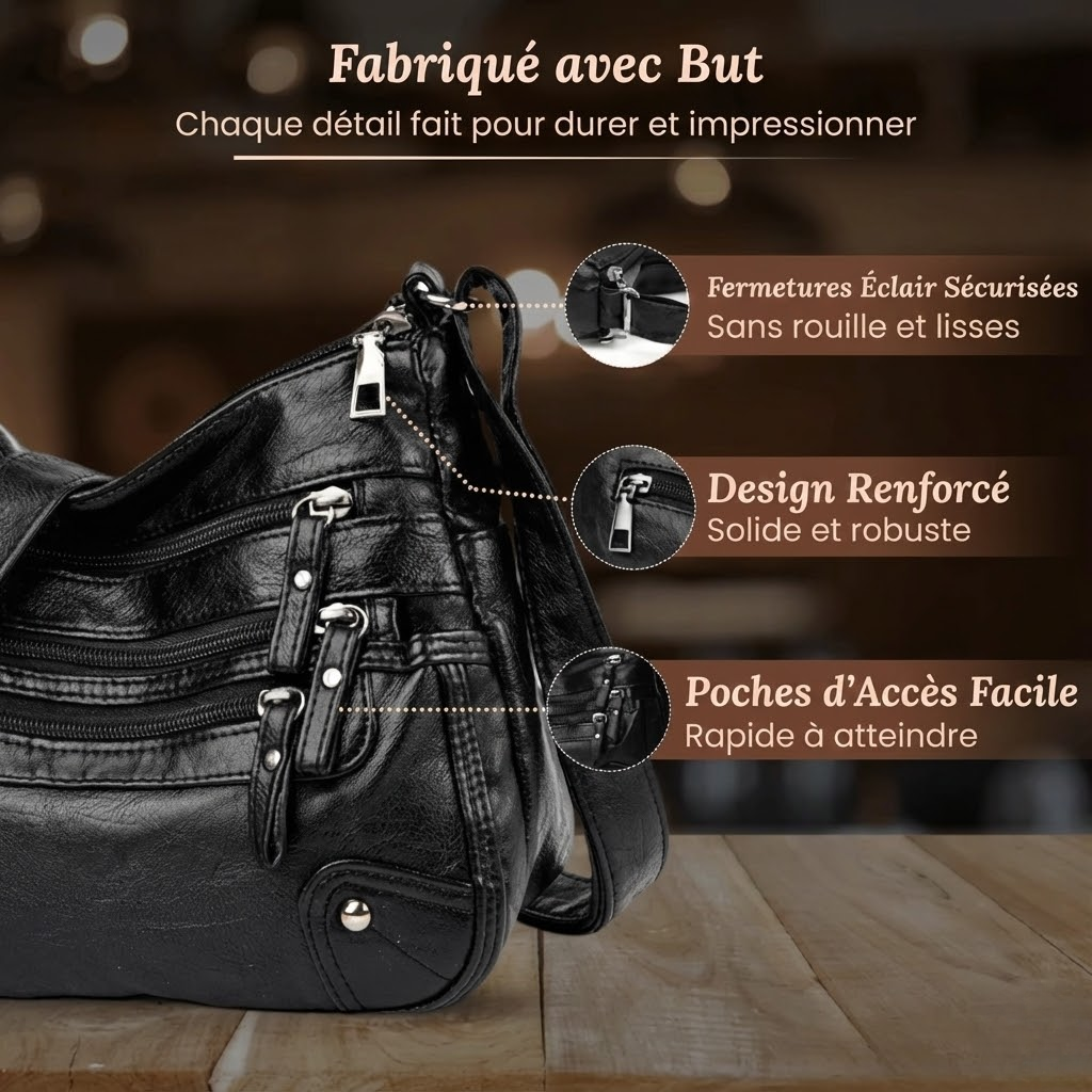 Evelyn™ | Elegante Schoudertas