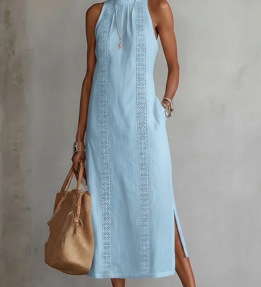 Chloe | Elegante Midi Zomerjurk