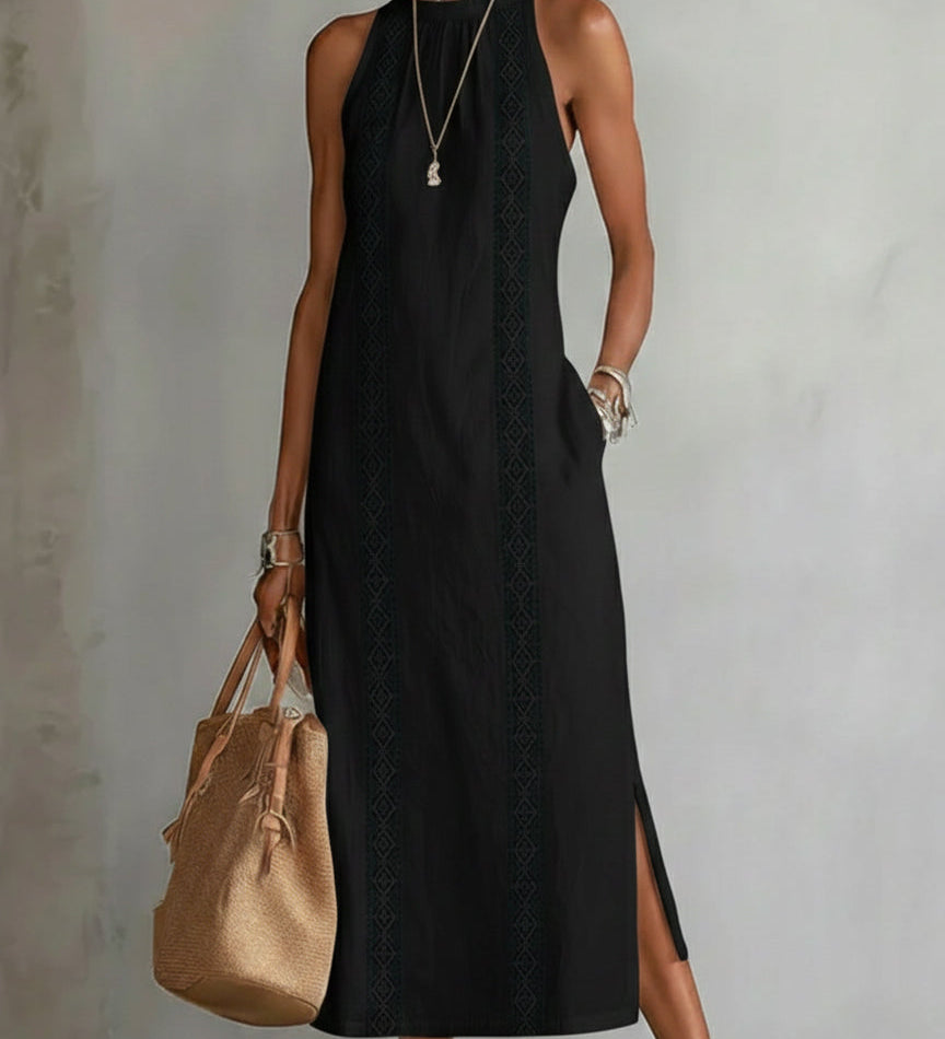 Chloe | Elegante Midi Zomerjurk