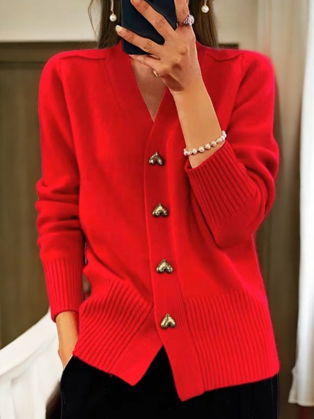 Amy | Elegante Gebreide Cardigan