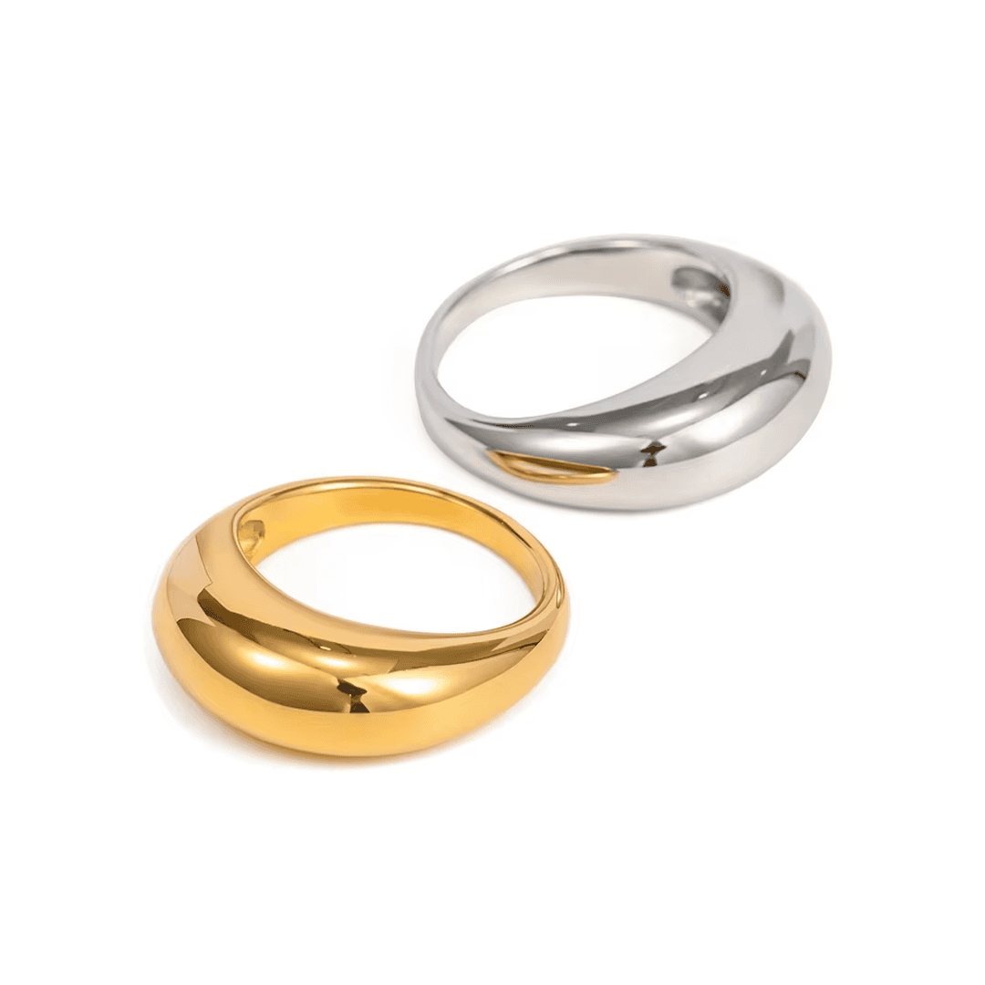 Tijdloze Gouden Boogring