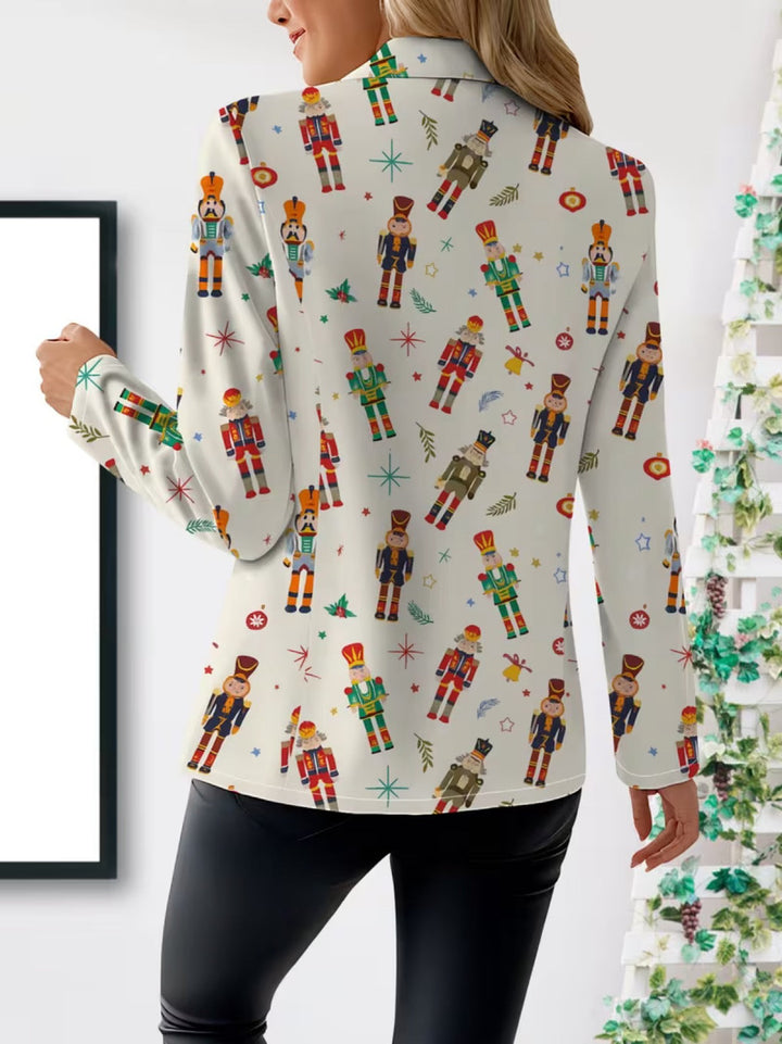 VIVENNE | NOTENKRACKER PRINT BLAZER