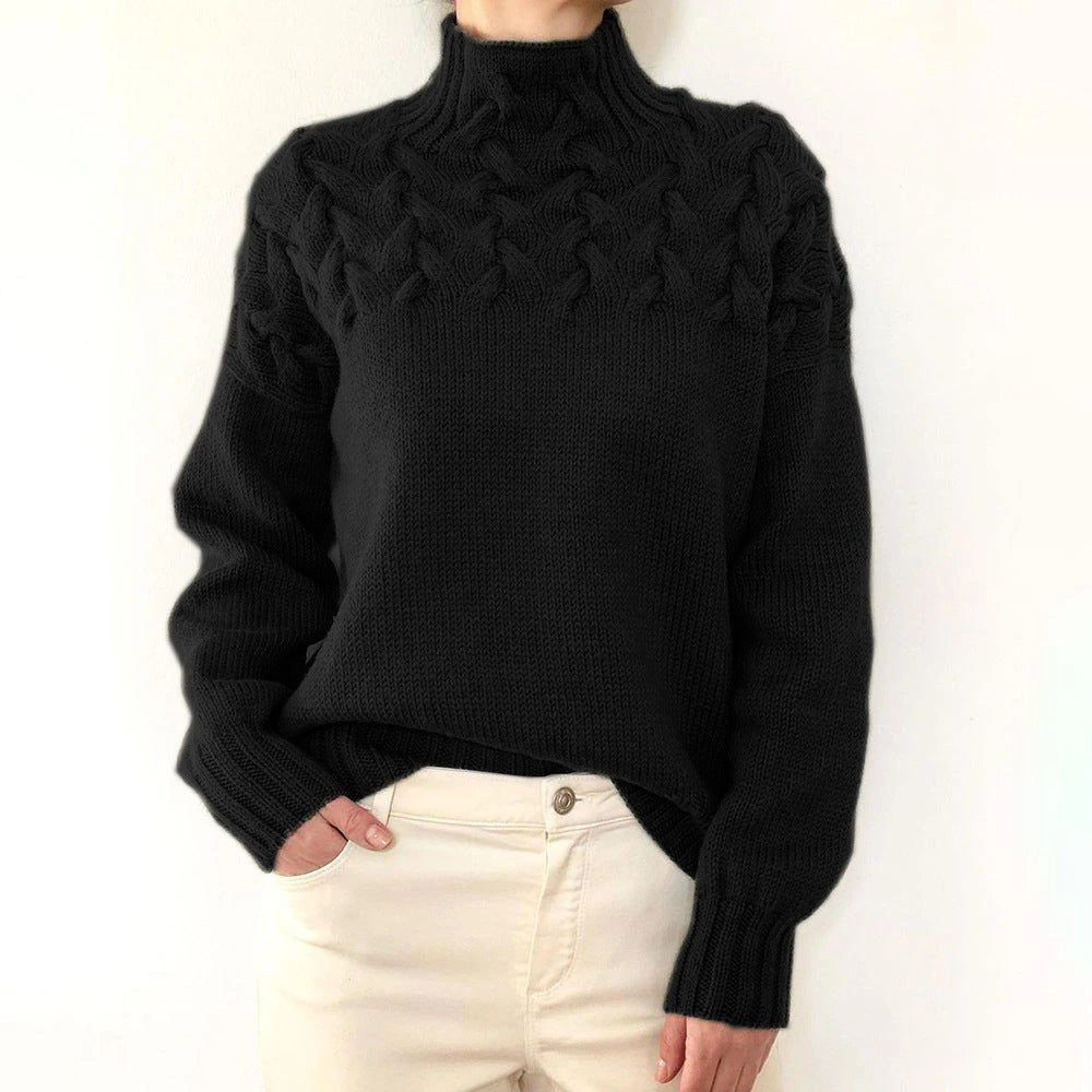 Nina | Warme gebreide coltrui